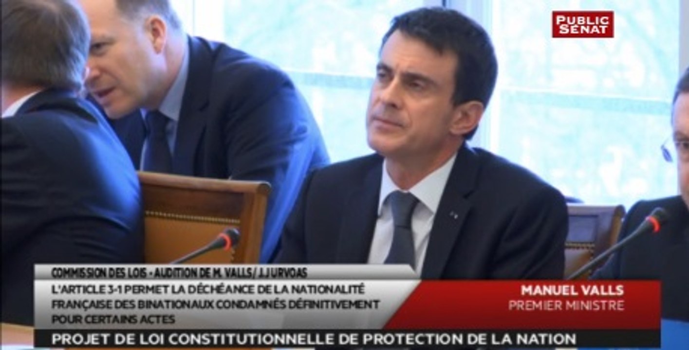 Constitution : Valls demande aux sénateurs de ne pas (trop) modifier le texte des députés