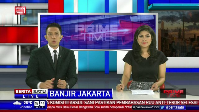 Banjir Rendam Ratusan Rumah di Bantaran Kali Ciliwung