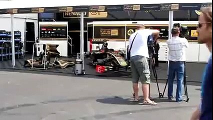 Гимн России мотором болида Формулы 1