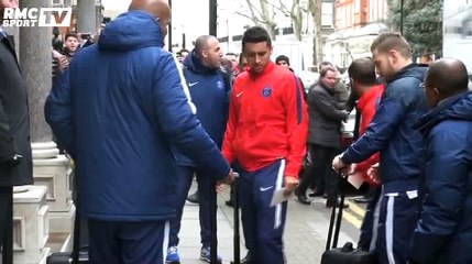 Chelsea-PSG : les Parisiens sont à Londres