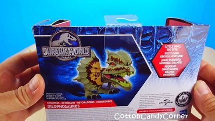 Box of Dinosaurs Toys Jurassic World T Rex CottonCandyCorner