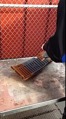 Enlever de la rouille avec un laser