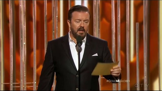 Ricky Gervais Ben Affleck Joke Golden Globes 2016