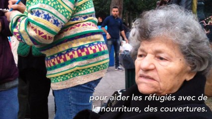 Download Video: Grèce : Stavroula, 81 ans, vient en aide aux réfugiés malgré sa situation précaire