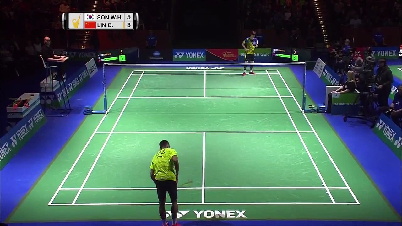 SF German Badminton 2016 Lin Dan vs Son Wan Ho