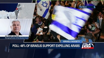 Israel : 48% of Israelis support expelling Arabs