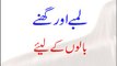 Ghane Aur Lambe Balon Ke Lie Ek Beauty Tip (Urdu-Hindi)