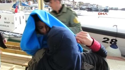 Ayvacık Açıklarında 43 Mülteci Yakalandı