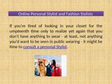 Online Personal Stylist and Fashion Stylists
