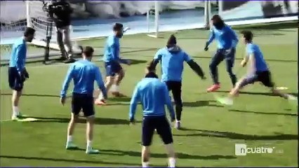 Real Madrid vs AS Roma || Real Players Funny Fights on Training 08-03-2016