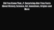Read Did You Know That...?: Surprising-But-True Facts About History Science Art Inventions