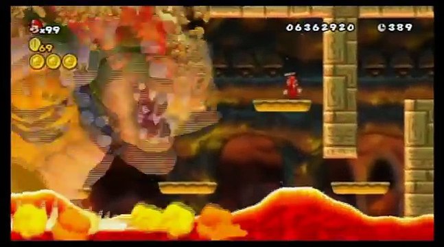 New Super Mario Bros Wii - Final Battle & Ending
