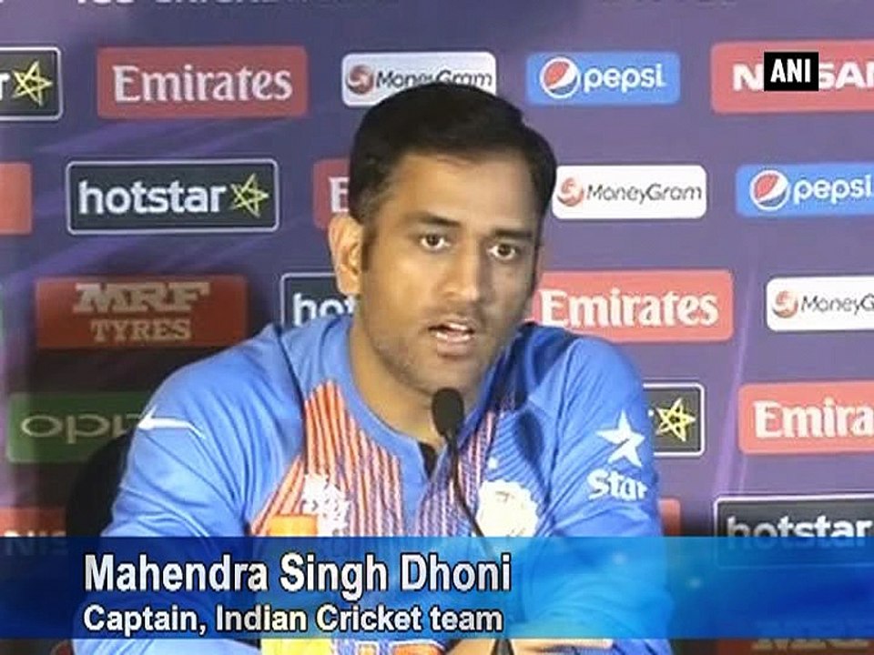 Responsibility in T20 World cup same as in Asia Cup Dhoni