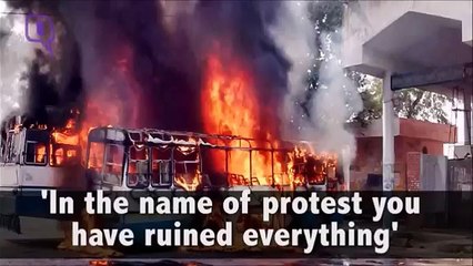 A stirring message to Jat protestors by a proud Indian Lady !