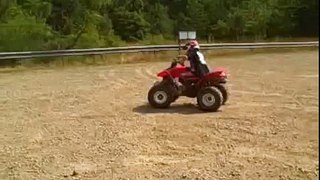 12 year old flips his quad