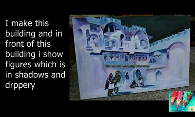 Architecture tutorials of oil painting