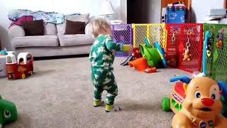 Cute baby dancing