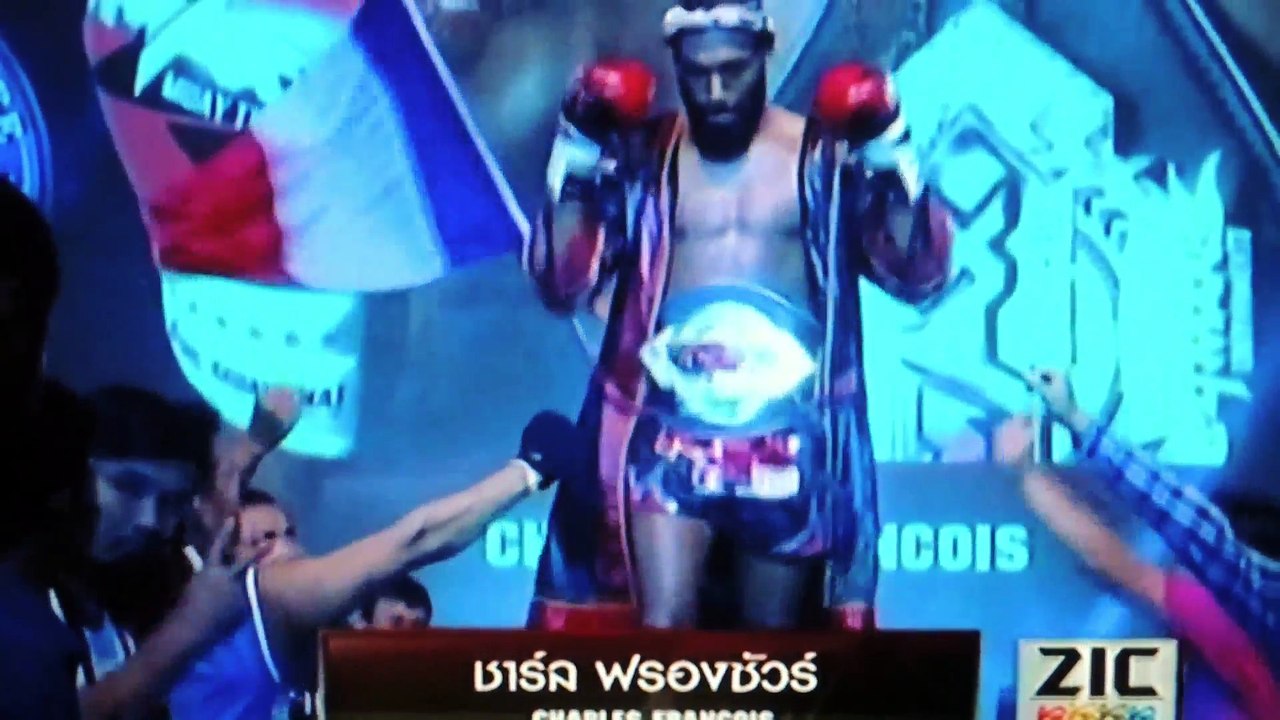 Charles KARLITO FRANCOIS vs Sigitas GAIZAUSKAS MAX MUAY THAI 6.3.2016