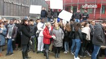 Blocus des lycéens et grève des profs au Lycée Samuel Beckett à la Ferté