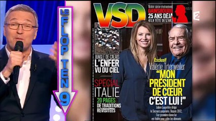 Laurent Ruquier vanne Valérie Trierweiler : "Elle a pas eu de mal à trouver sa place d'ex-première dame !"