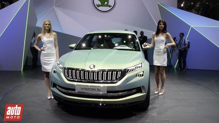 Skoda VisionS GENEVE 2016 [VIDEO] – Hérédité assumée (concept car SUV)