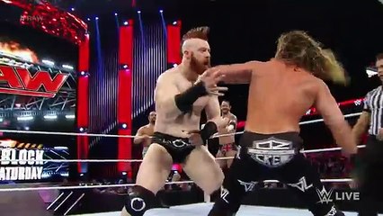 Dolph Ziggler vs. Sheamus, Rusev & King Barrett
