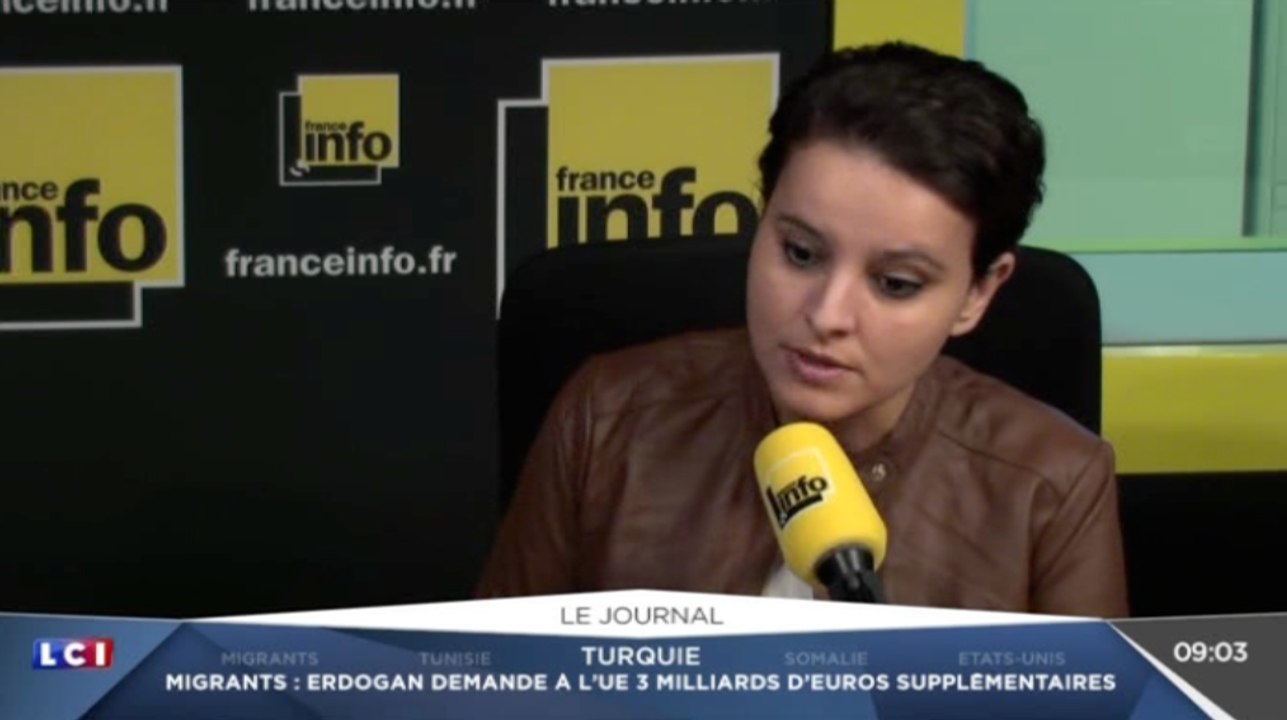 La démission de Valls ? Najat Vallaud-Belkacem parle de "bruits de chiottes" -ZAP ACTU du 08/03/2016