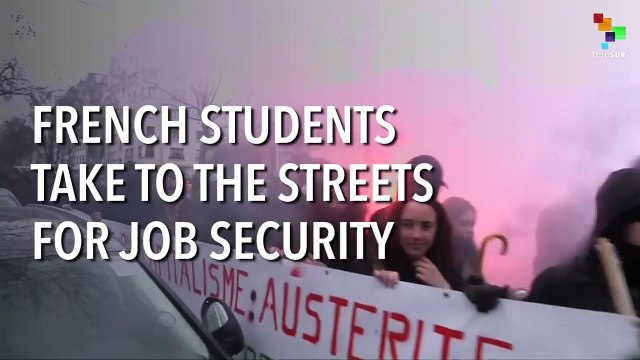 French Students Protests Labor Reforms