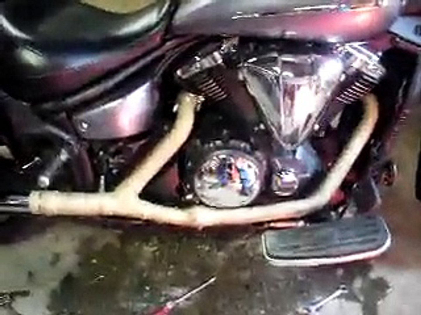 v star 1300 exhaust modification