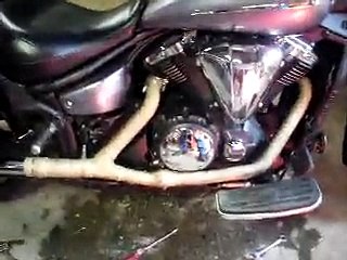 1300 V Star Exhaust Modification Project #4 of 6