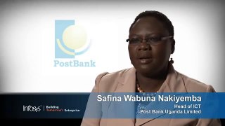 Finacle Testimonial - Safina Wabuna Nakiyemba Head of ICT Post Bank Uganda Limited