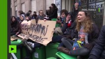 Paris : les lycéens solidaires du mouvement contre la loi El Khomri