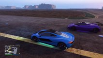 GTA 5 FASTEST CAR Progen T20 vs Osiris in GTA 5 Online! (Ill Gotten Gains Part 2 DLC)