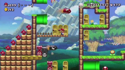 Super Mario Maker - 100 Mario Challenge 0-058 Normal - Charizard Reward