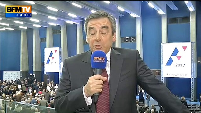 Loi Travail: Fillon met au défi Hollande d'organiser un référendum