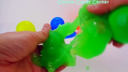 Learn Colors For Kids Children Toddlers with Clay Slime & Ball Pitt Balls