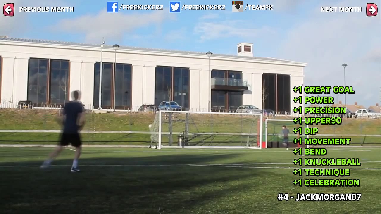 TOP 5 GOALS OF THE MONTH #02  2014
