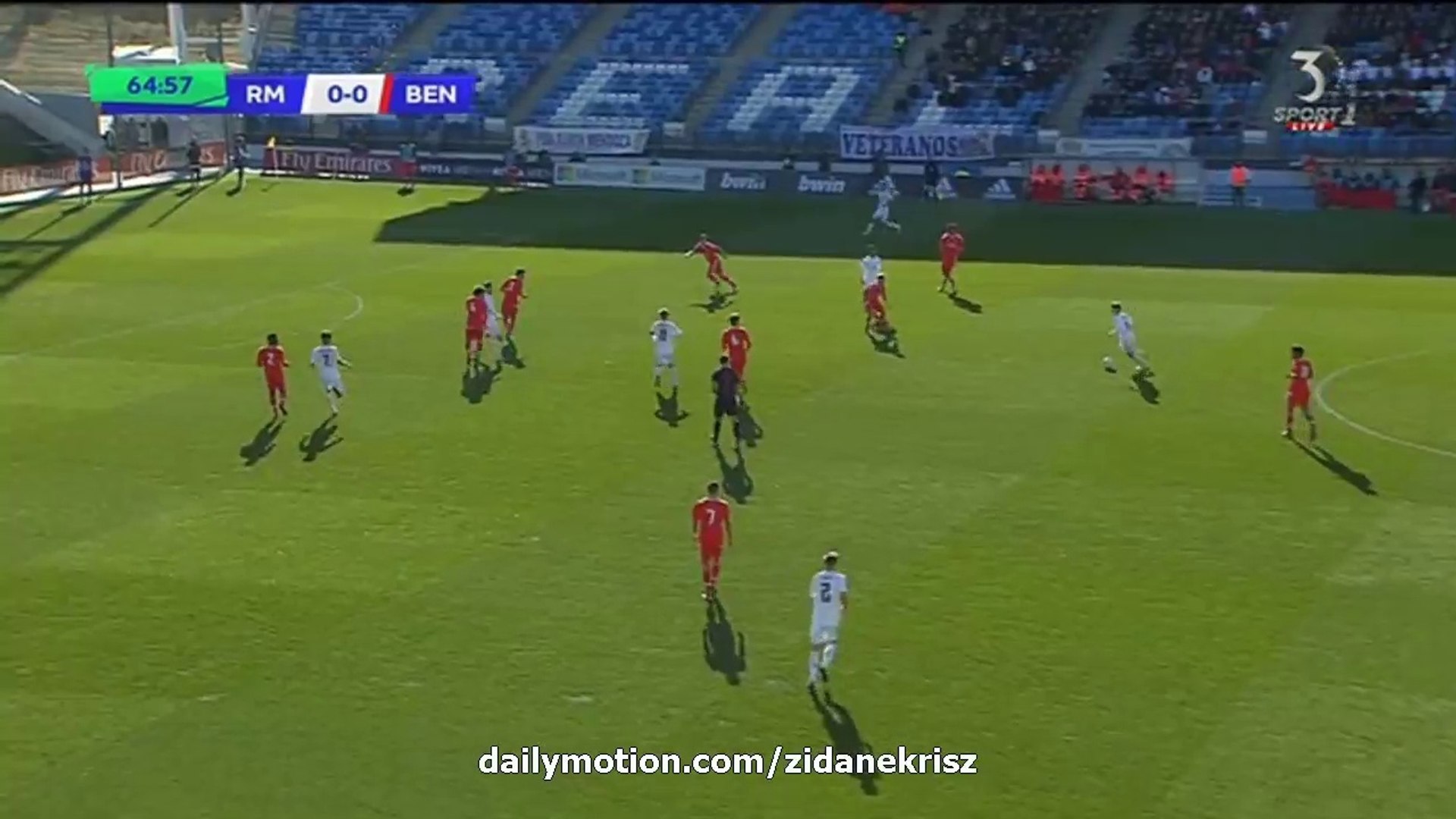 Real Madrid U19 2-0 Benfica U19 HD - All Goals and Highlights 08.03.2016  Youth League - video Dailymotion