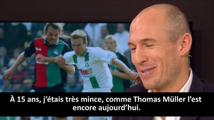 Bayern - Robben : ''Müller n’a pas de muscle''