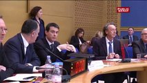 Loi Travail : Manuel Valls devant les sénateurs PS
