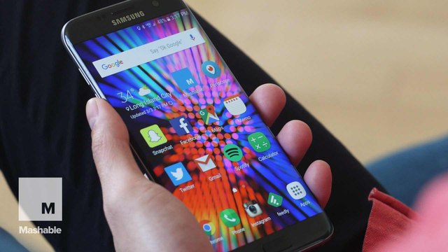 The Samsung Galaxy S7 Edge: Sleek design, stunning screen, more pocketable