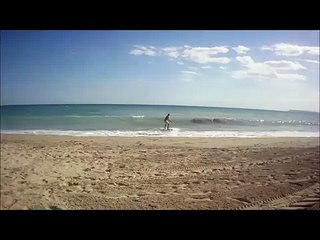 Jose Soler in Albufereta, Skimboard