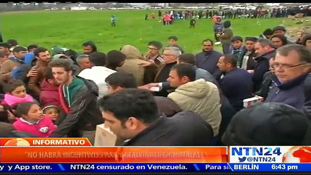 Unión Europea logran un principio de acuerdo con Turquía para que este país reciba a los refugiados que están represados