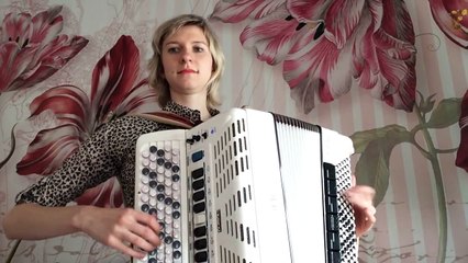 Ласковый май 'Белые розы' на баяне