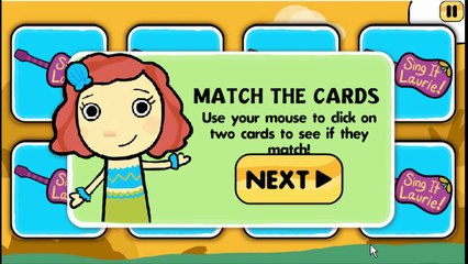 Sing It Laurie Make A Match Animation Sprout PBS Kids Game Play Walkthrough