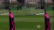 Lionel Messi scores amazing goal from Corner kick in Barcelona Training - 2016 (Latest Sport)