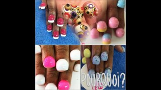 Bubble nails - безумные объемные круглые ногти. Новый тренд