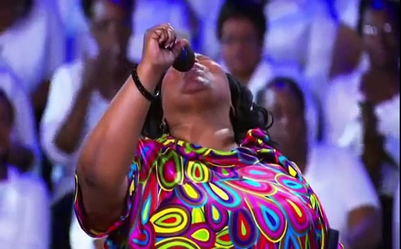 Kathy Taylor and Marvin Winans at Holy Convocation 2014