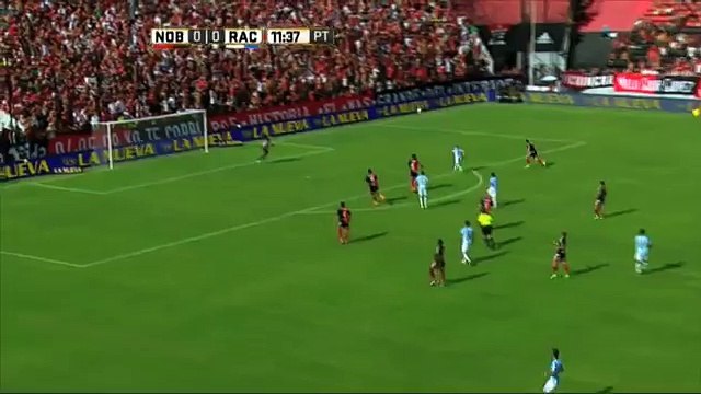 ¡Se lo perdió Pereyra! Newells 0 - Racing 0. Fecha 13. Primera División 2016.