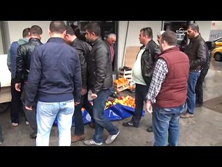 Seyyar satıcıdan zabıtaya 'silahlar konuşur' tehdidi